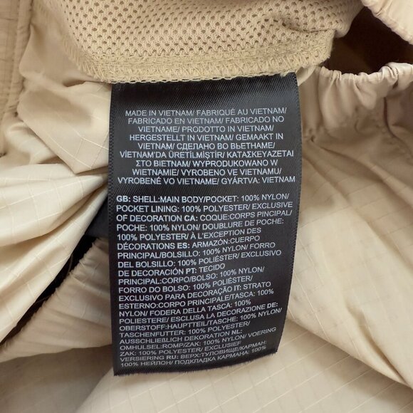 NWT The North Face Spring Peak Cargo Pants Women's XL Gravel Ivory Hiking Active - Picture 14 of 16
